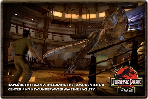 Jurassic Park: The Game 4 HD screenshot 3