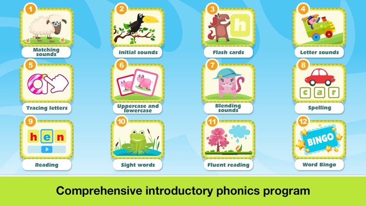 Phonics Fun on Farm Educational Learn to Read App