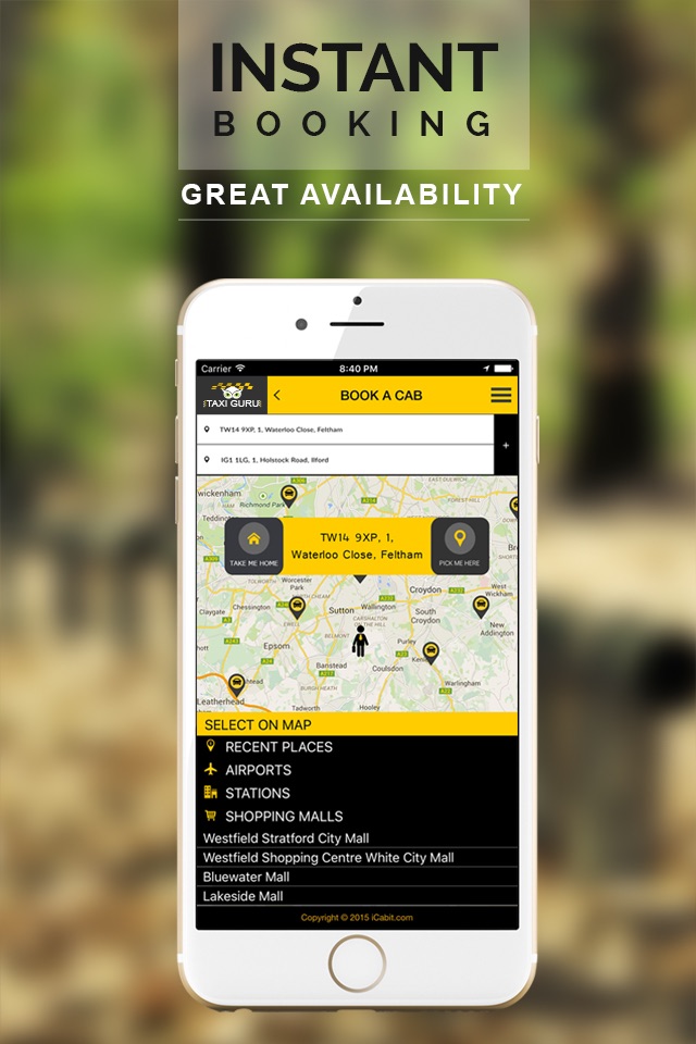 Taxi Guru - Compare and Book Local Cab in London screenshot 2