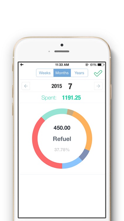 Daily Car Cost 2 - Mileage log tracker, Fuel economy, Gas mileage screenshot-3