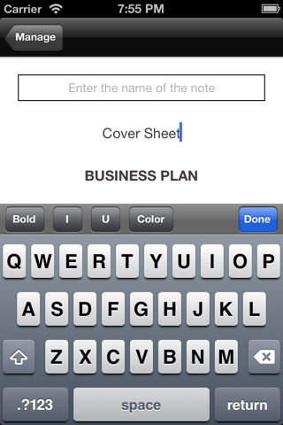 Business Plan Writer screenshot 4