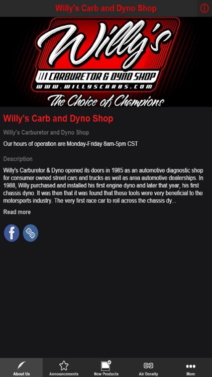 Willy's Carb and Dyno Shop