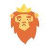 King of Jungle - Lion Stickers
