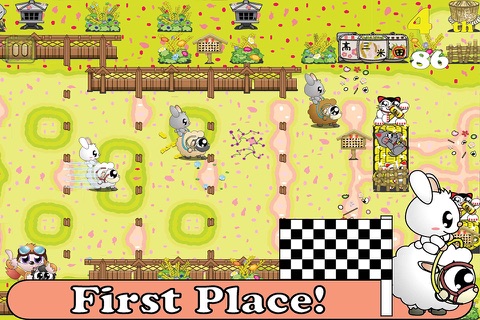 Sheepo Race - PPBunny Rider screenshot 4