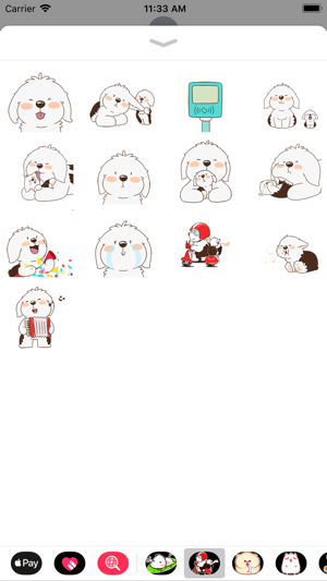 Cute Dog Father & Son Stickers(圖2)-速報App