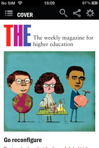Times Higher Education Magazine (THE) screenshot 3