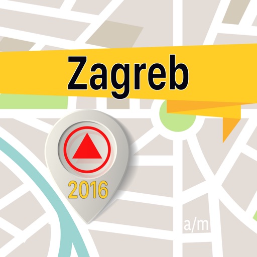 Zagreb Offline Map Navigator and Guide icon