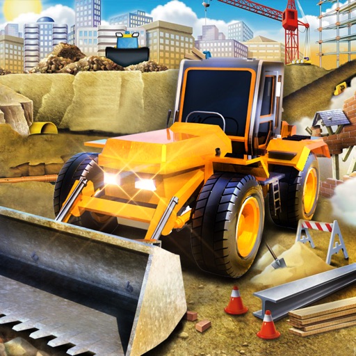 City Bus Construction Driver 3D - Drive Heavy Duty Cranes & Transport Constrution Workers icon