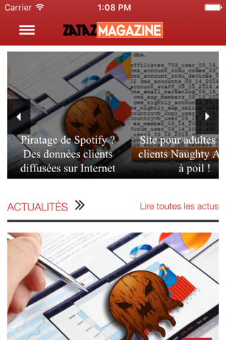ZATAZ : Tout sur la sécurité informatique screenshot 2