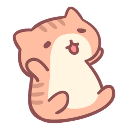 Nancy The Cat Stickers icon
