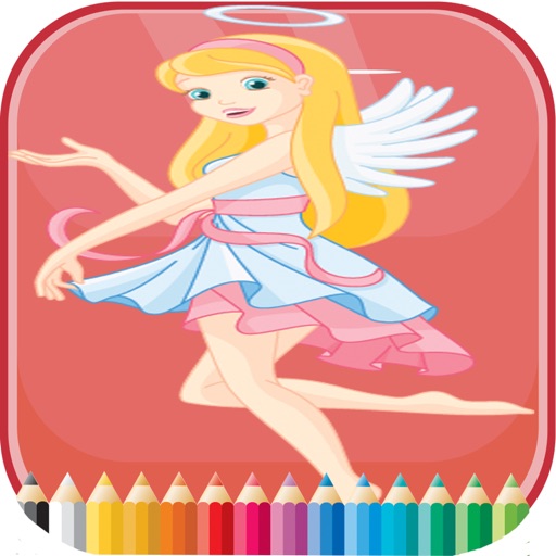 Fairy Art Coloring Book - for Kids