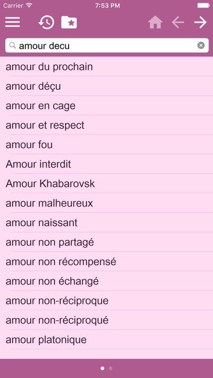 French-English Dictionary