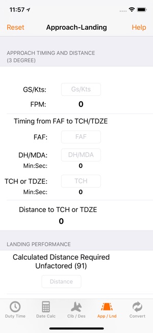 Pilot Duty & Performance Calc(圖5)-速報App