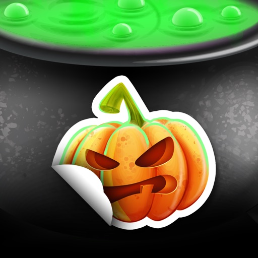 Halloween Stickers Deco icon
