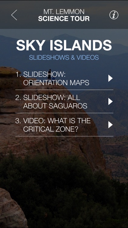 Mt. Lemmon Science Tour screenshot-3