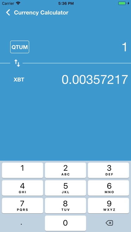 QTUM Price