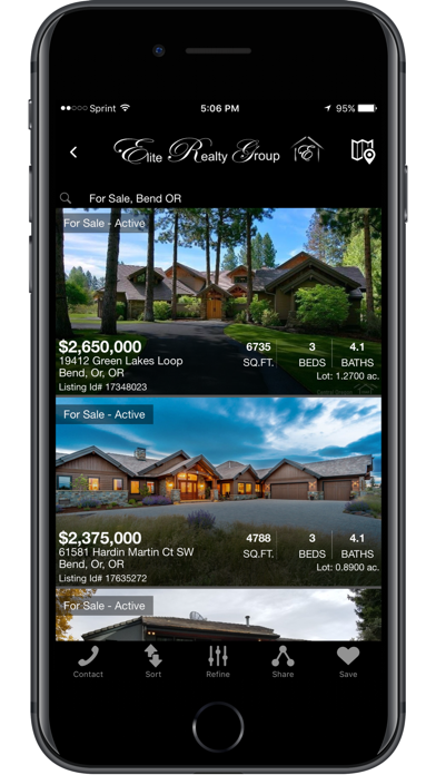 Elite Realty Group Home Search screenshot 2