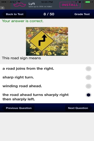 Indiana Basic Driving Test screenshot 4