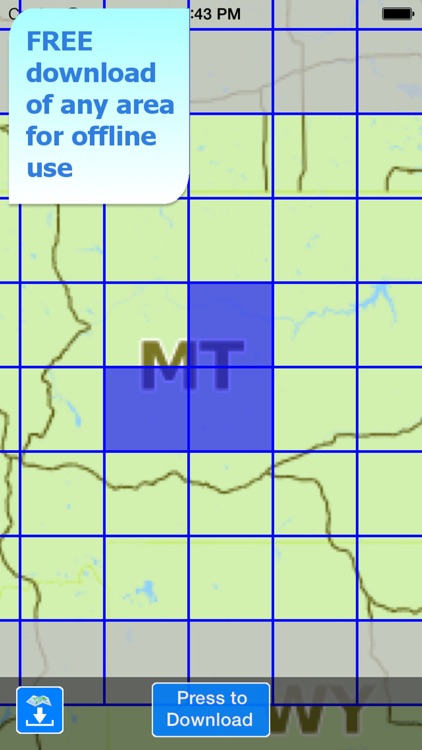 Aqua Map Montana Lakes GPS HD screenshot-5