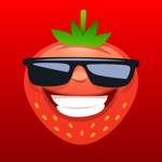 Funny Fruits Emojis Sticker IM