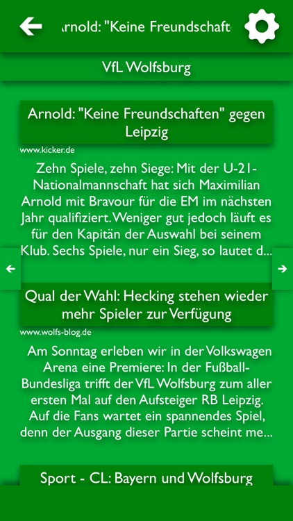 ATN - Alle Nachrichten für VfL Wolfsburg