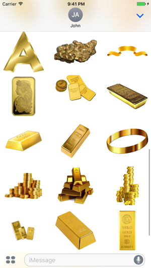 Gold Stickers Pack(圖2)-速報App