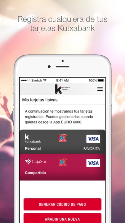 Kutxabank Eventos – Pago móvil seguro