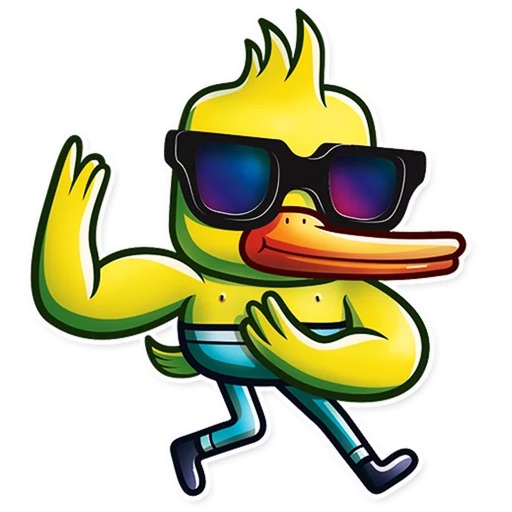 Gus The Duck Sticker icon