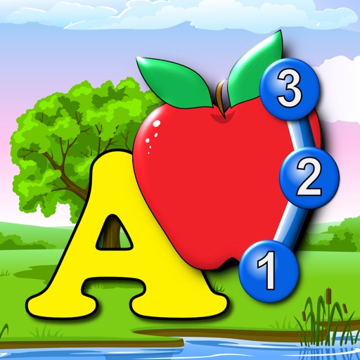 Kids ABC and Counting Connect the Dot Puzzles Icon