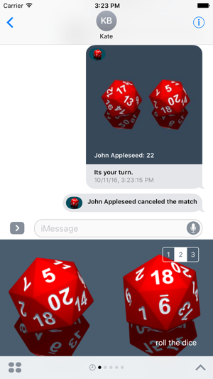 RPG D20 Role-Player Dice for iMessage(圖3)-速報App