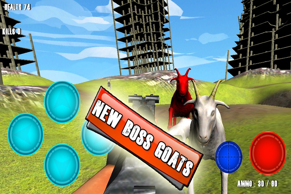 Goat City Rampage FPS screenshot 2