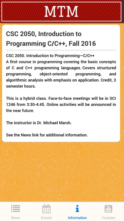 CSC2050