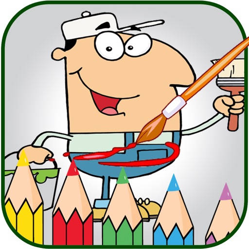 Cartoon Coloring Book All Pages Game Free For Kids