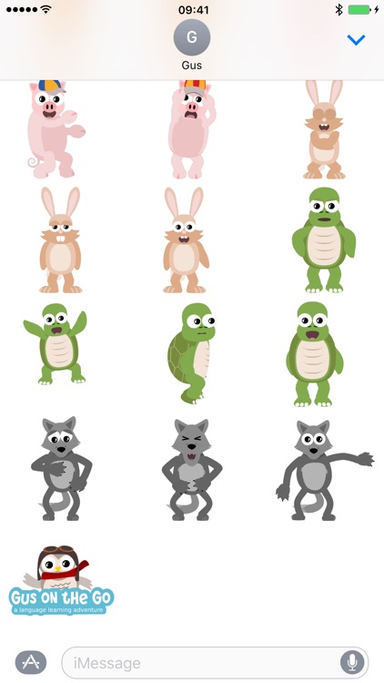 Gus on the Go: Stickers Volume 1