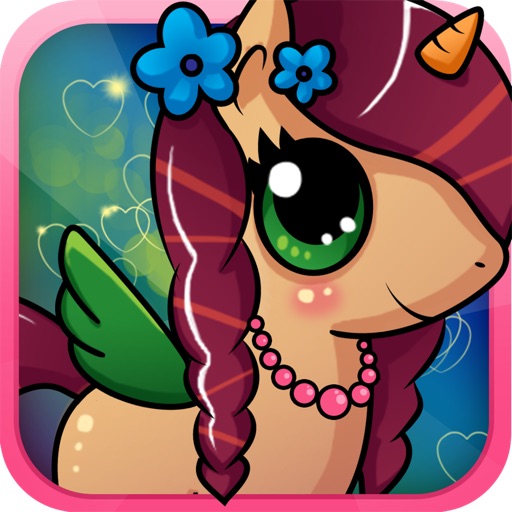 My Magic Little Pet Unicorn Princess Saga: Temple Attack of the Robot Pony Run Icon