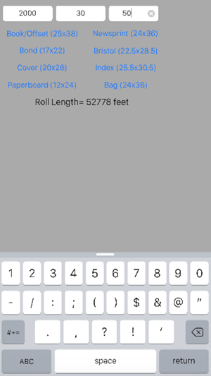 Paper Roll Length(圖1)-速報App