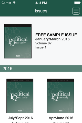 The Political Quarterly screenshot 2