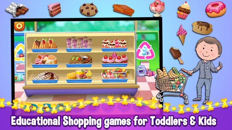 Kids Supermarket Shopping Adventure - Learn Fruits & Vegetables screenshot-4