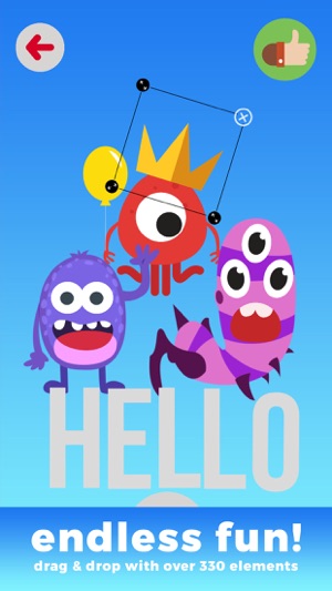 Kids Monster Creator - make funny monster images(圖2)-速報App