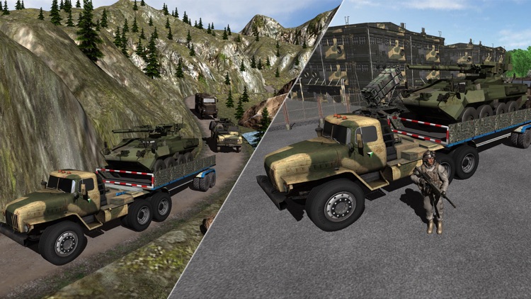 Army Cargo Truck Driver Transporter 2016 screenshot-2