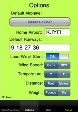 CFI Tools Takeoff Landing Distance screenshot 4