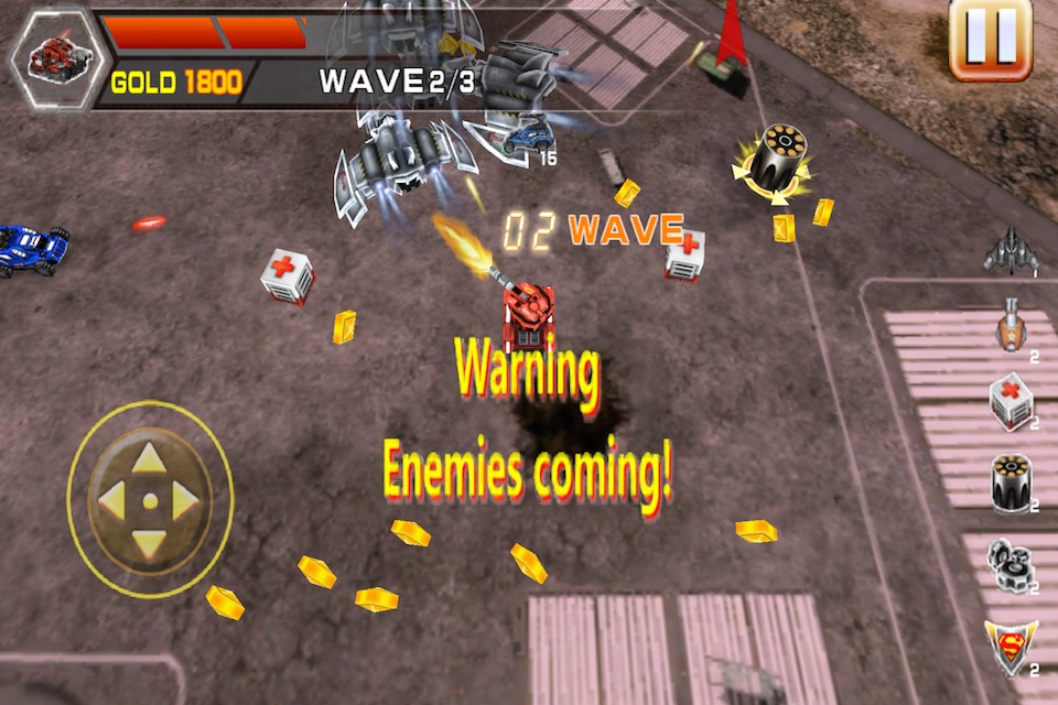 Robots Vs Tanks screenshot 4