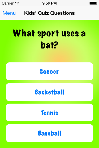 Kids' Quiz Questions screenshot 3