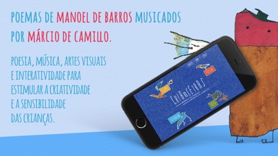 How to cancel & delete Crianceiras - poemas musicados de Manoel de Barros from iphone & ipad 1