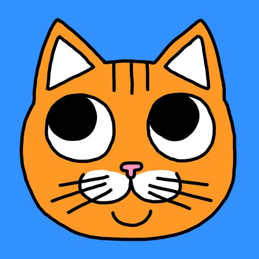 Orange Cat Stickers Icon