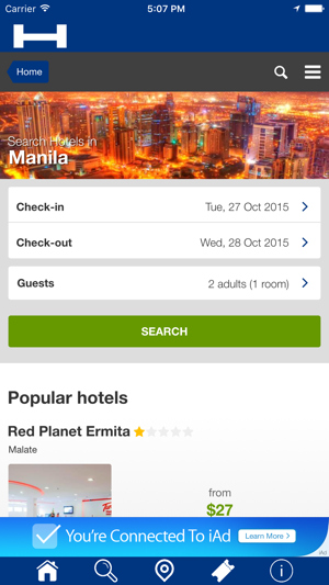 Manila對於今晚與地圖和旅行遊覽比較和預訂酒店