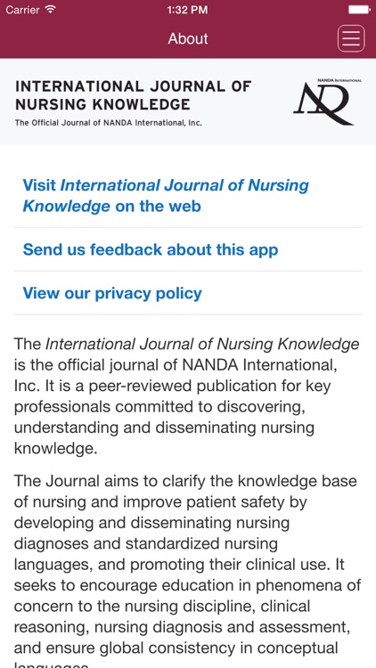 International Journal of Nursing Knowledge screenshot-3