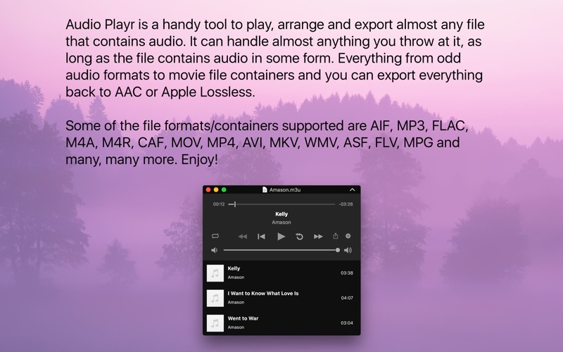 Audio Playr Screenshots