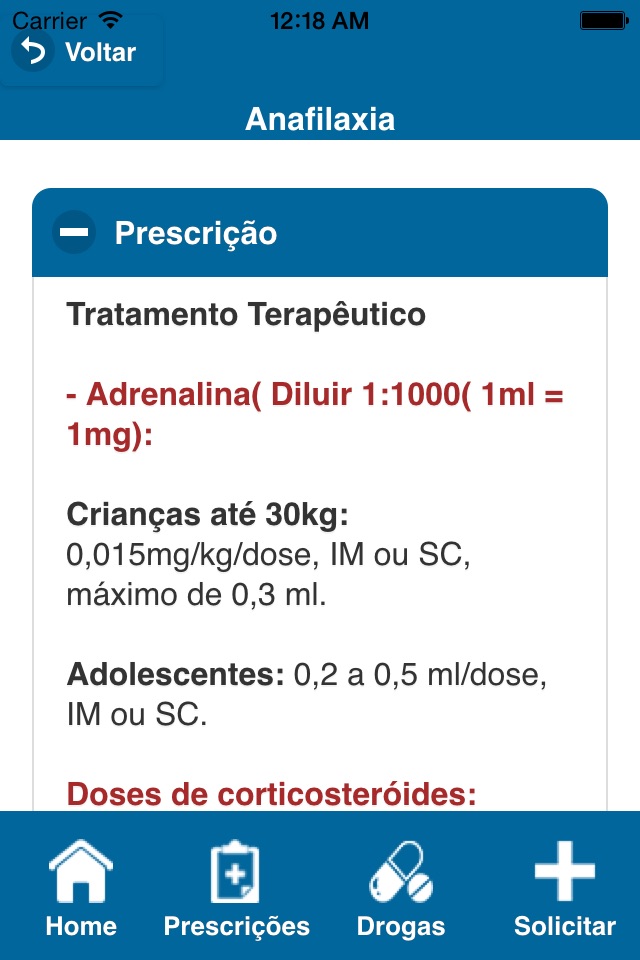 Prescrições Médicas em Pediatria screenshot 4