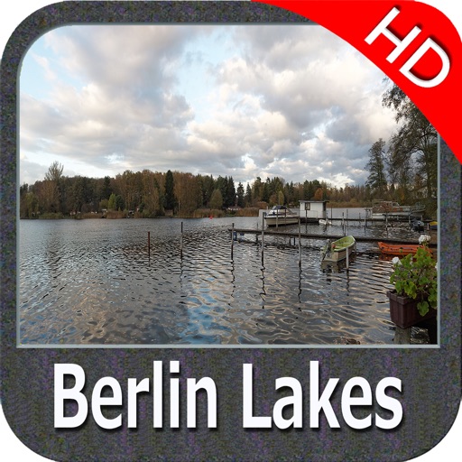 Berlin Lakes HD GPS fishing chart